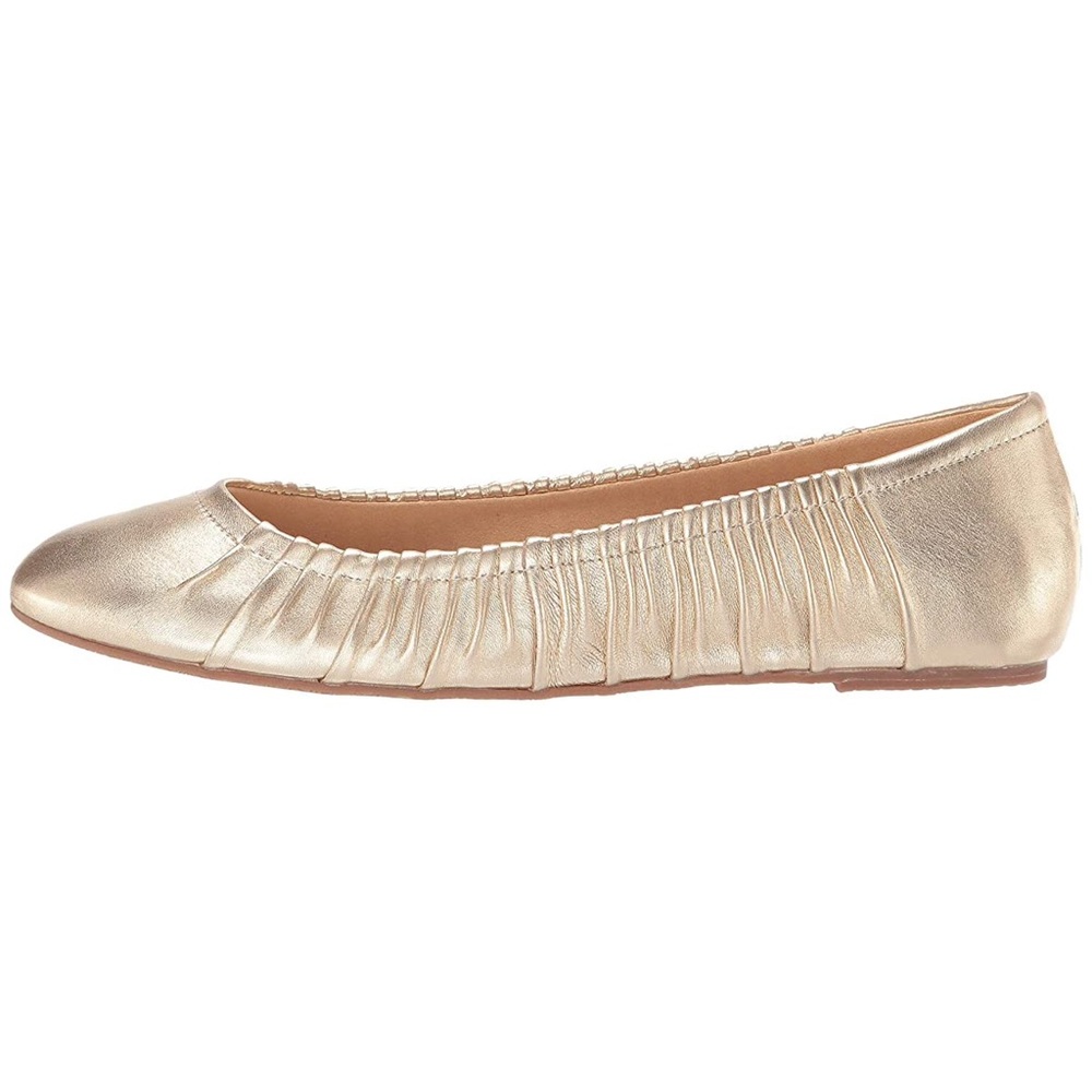 Lilly Pulitzer kristi ballet flat gold